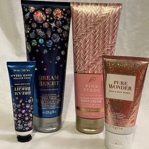 Great Set of Bath & Body Works Body and Hand Cream Favorites